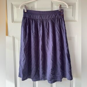 Amadi for Amour Vert navy flared skirt size S
